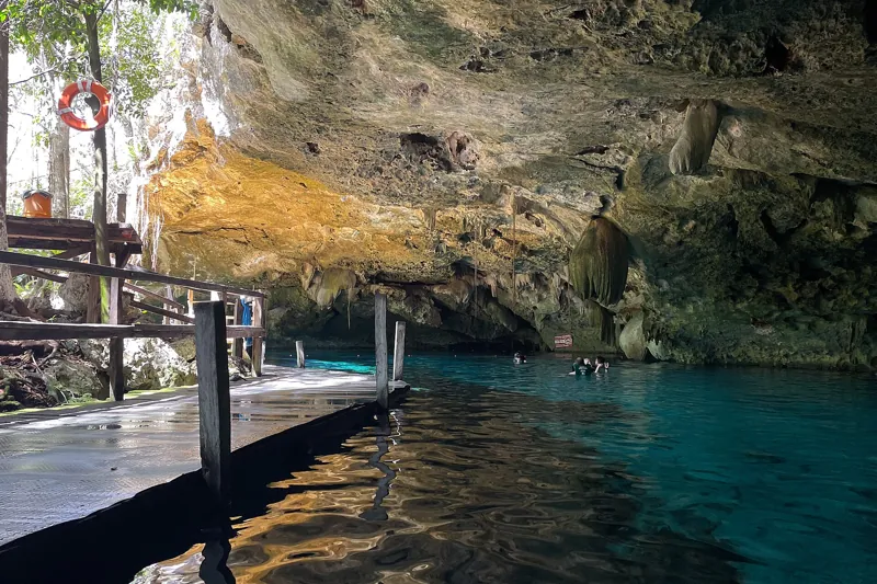 Cenote Dos Ojos, next to Cenote Taak Bi Ha near Tulum